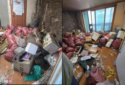 "쓰레기 조금 있어요" 퇴거한 월세 세입자 방 가보니…충격
