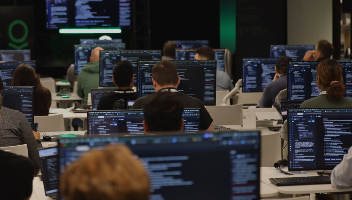 미국의 인공지능(AI) 방산기업 팔란티어 기업 내부./팔란티어