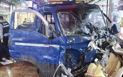 부천 트럭 참사, 블랙박스에 '가속 페달'…운전자 진술과 달랐다