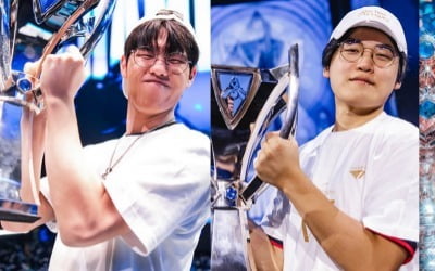 T1 '오구케' 월즈 쓰리핏...SKT '페뱅울'의 한 풀었다 [이주현의 로그인 e스포츠]
