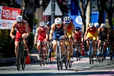 통영 철인경기서 40대 동호인 사망…대회 전면 취소