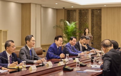 이재용, 정의선, 최태원 등...'대기업 회장들'이 주말에 용산에 모인 이유는? [HK영상]