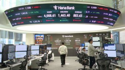 코스피, 장중 4010선도 무너져…10만전자·60만닉스도 다시 주춤 [HK영상]