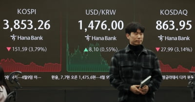 삼성전자만 2% 상승…코스피·코스닥, 모두 하락 마감