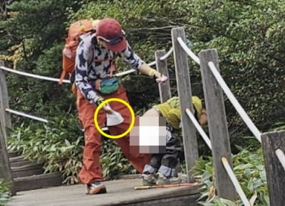 "중국인들 진짜 왜 이러나"…한라산까지 '대변 테러' 경악