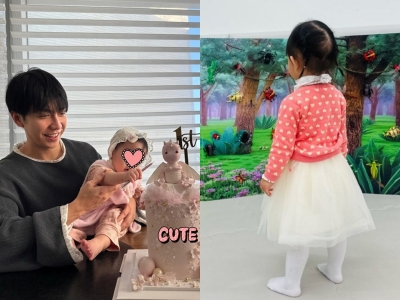 이승기, 21개월 딸 공개…'아내 이다인과 등하원 행복'