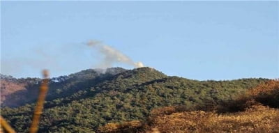 순창 동계면서 산불…산림 당국, 헬기 등 동원해 진화중