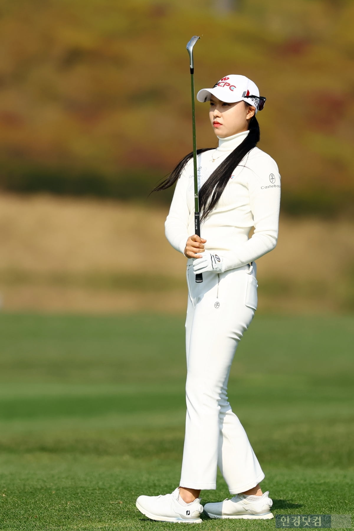 [포토] 문정민, '홀을 향해 날아라~'