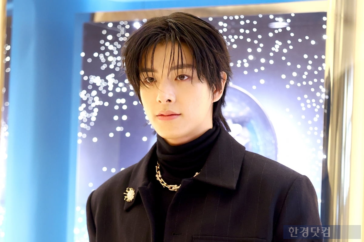 [포토] 엔하이픈 제이크, '할 말을 잃게 만드는 멋짐'