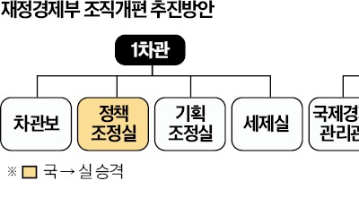 예산실 빠져도 '복수차관제' 유지…재경부 1급 자리 3곳 늘 듯