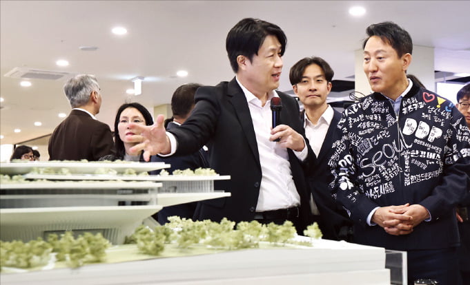 '종묘 앞 빌딩' 논란…金 "세계유산 훼손" 吳 "세운상가 방치 안돼"