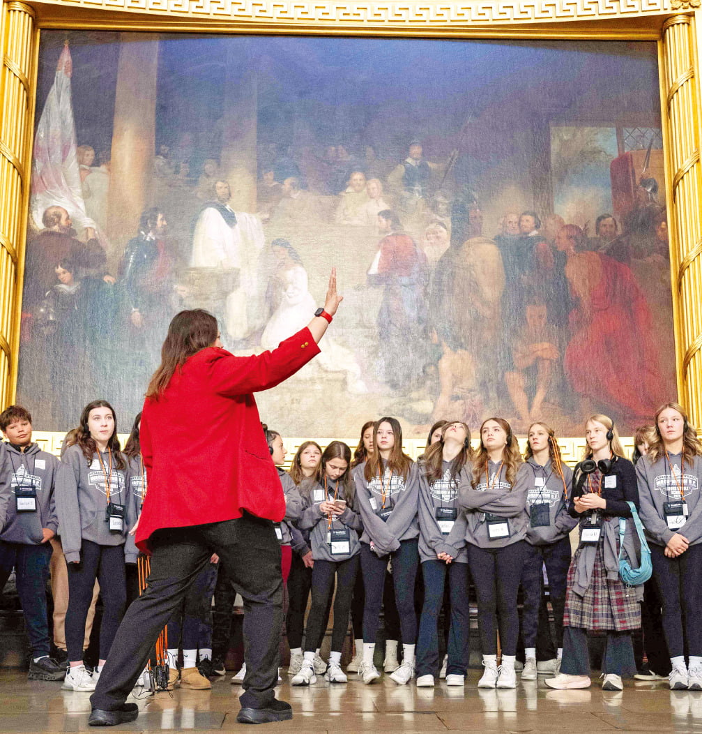 [포토] 셧다운 끝…美 의사당 관광 재개