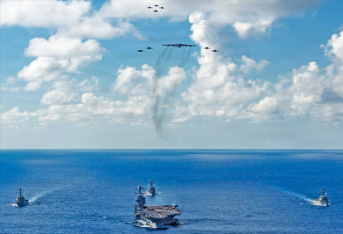 [포토] 트럼프 "다음 단계 결심"…베네수엘라 공격하나