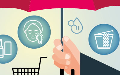 에이피알·아모레퍼시픽·농심…불안한 증시에 소비재株 뜬다