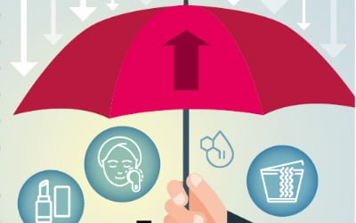 에이피알·아모레퍼시픽·농심…불안한 증시에 소비재株 뜬다