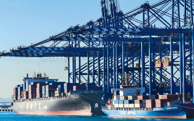 트럭이 부산항 드나들때 '블록체인 알람'…완전 자동화 항만으로 거듭난다