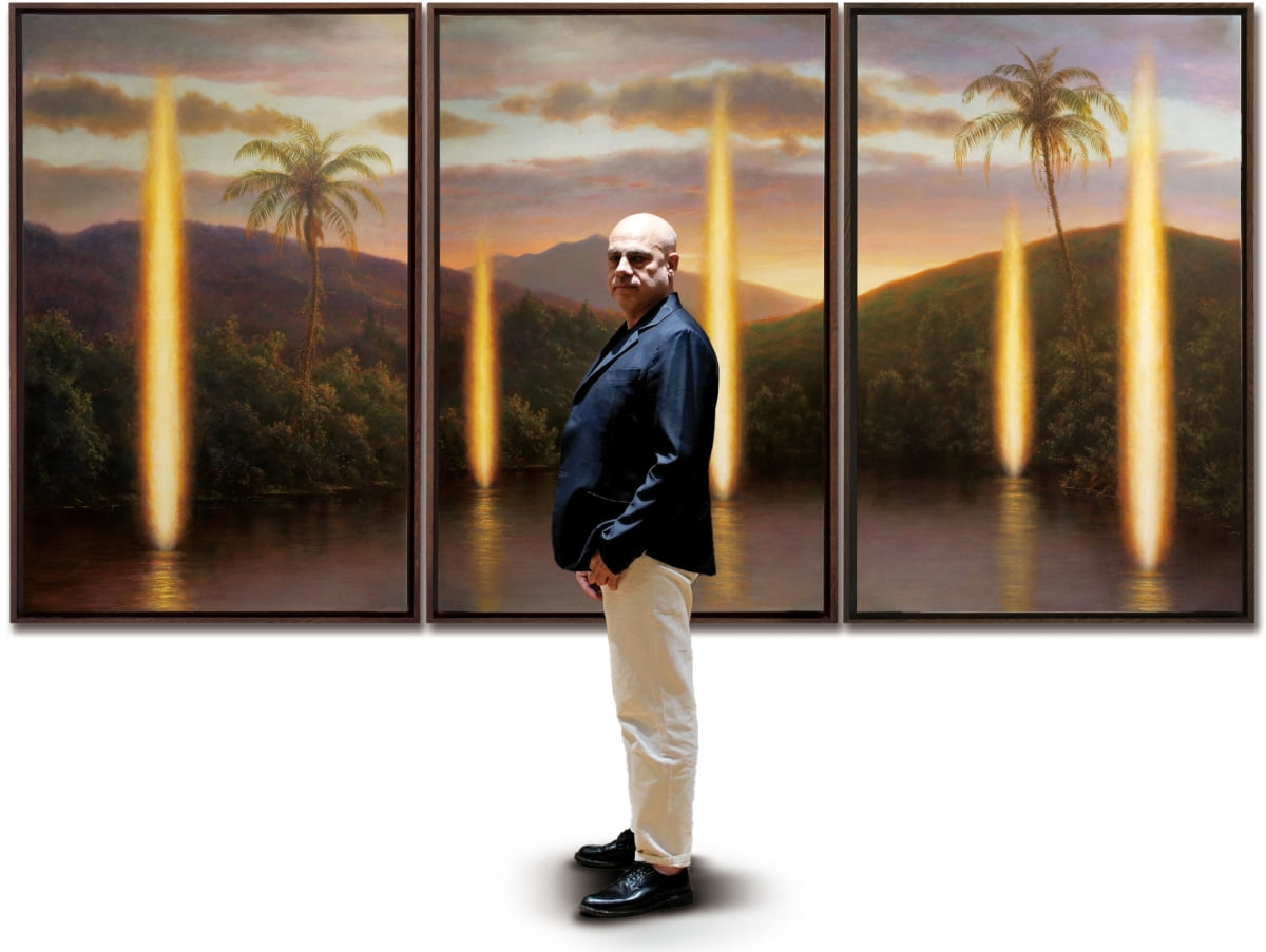 무엇이 진실이고, 허구인가…낙원 뒤에 숨겨진 불안을 그리다