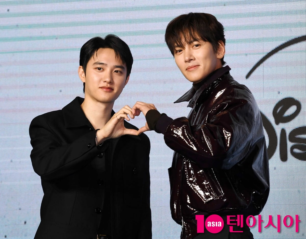Ji Chang-wook and Doh Kyung-soo Attend Press Conference for Disney+ Series 'The Manipulated'