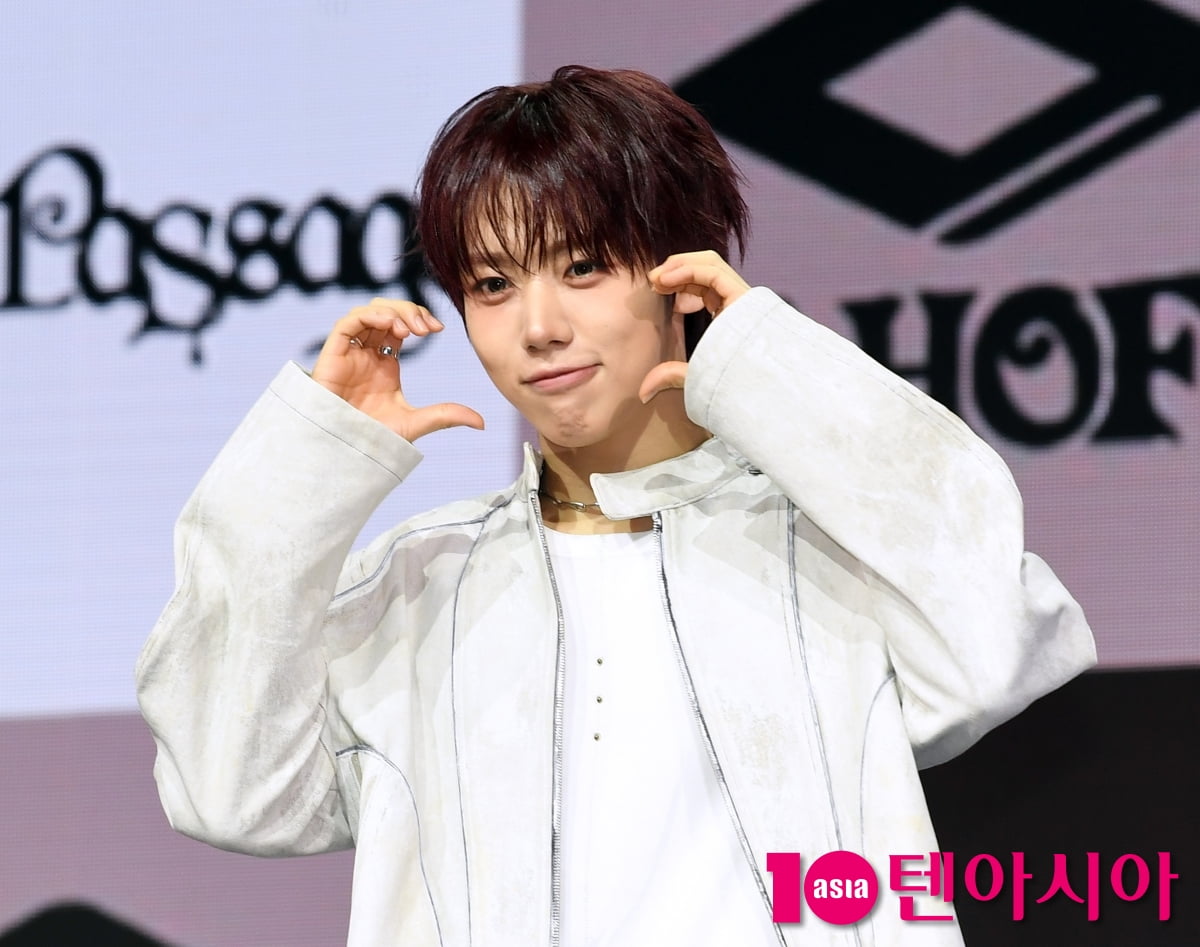 AHOF's Cha Woong-ki Attends 'The Passage' Showcase in Seoul