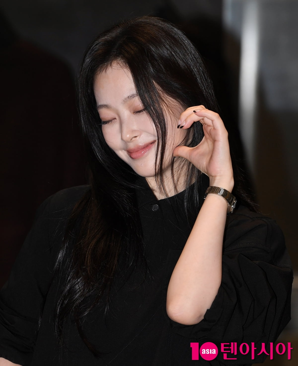 Actress Choi Hee-jin Attends Songzio X Heliot Emil Collaboration Event in Seoul