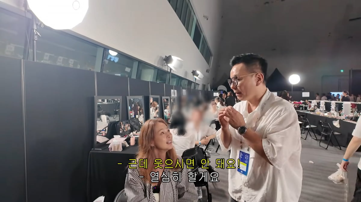 ヤノシホ、15年ぶりのランウェイで娘サランのモデル活動を応援