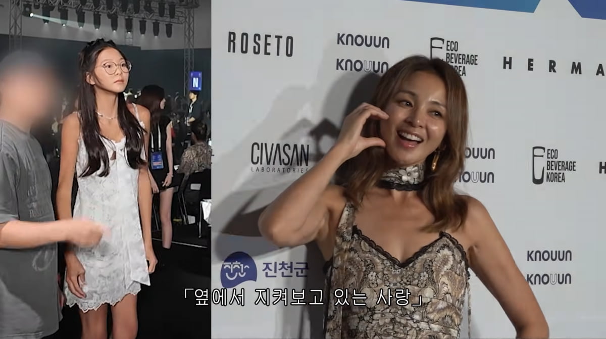 ヤノシホ、15年ぶりのランウェイで娘サランのモデル活動を応援