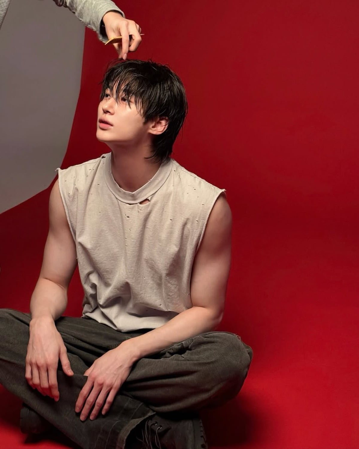 Korean Model and Actor Byun Woo-seok Captivates Fans with Striking Photoshoot