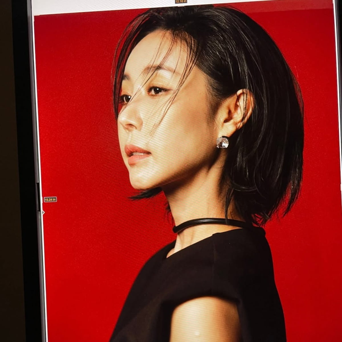 ハン・ダガム、完璧なボディラインで注目を集める！