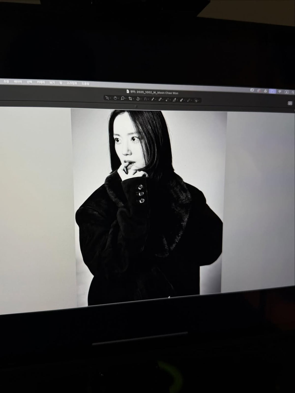 Moon Chae-won Captivates Fans with Her Serene Beauty on Instagram