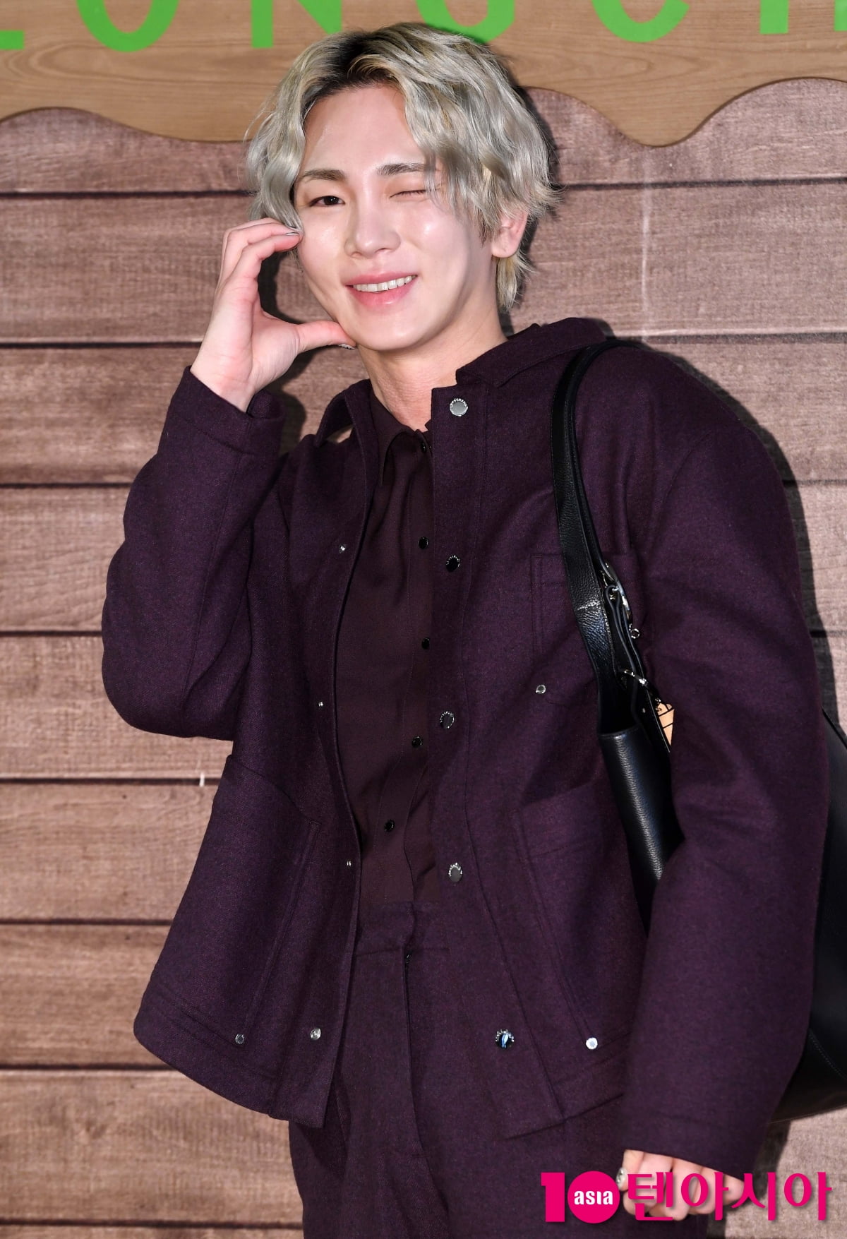 SHINee's Key Attends Longchamp Pop-Up Event in Seoul