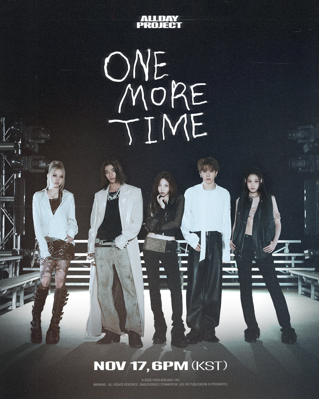 オールデイ プロジェクト、新曲『ONE MORE TIME』ポスター公開！