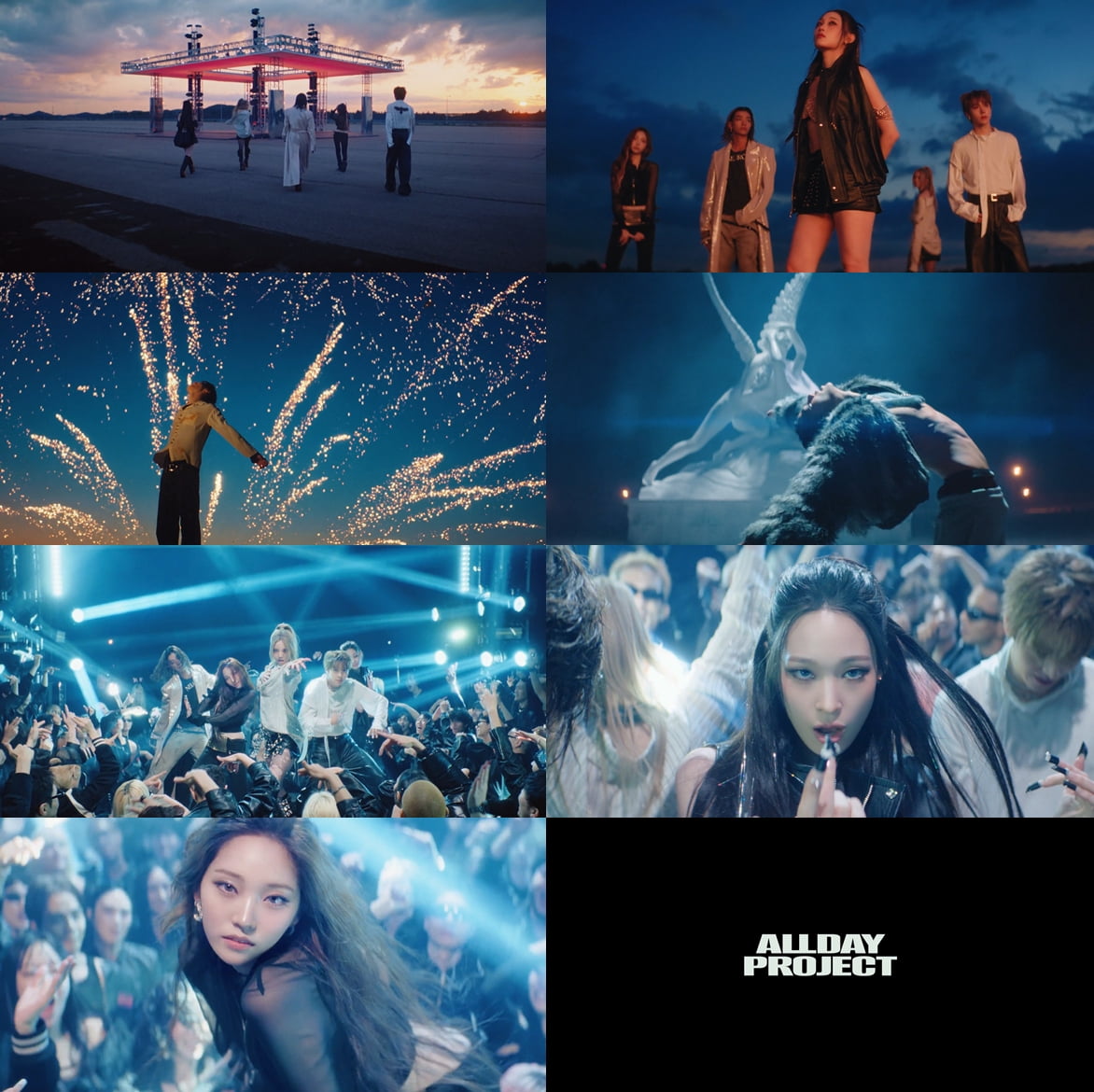 オールデイプロジェクト、新曲『ONE MORE TIME』でビッグバンと2NE1を思わせるサウンドを披露