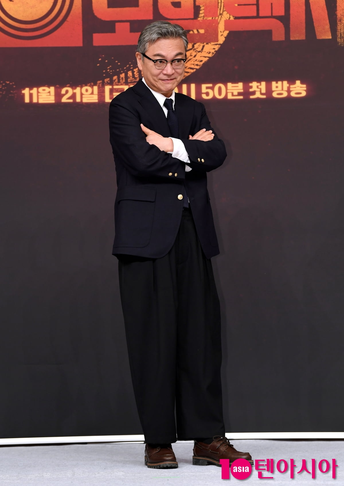 Kim Eui-sung Attends Press Conference for New SBS Drama 'Taxi Driver 3'