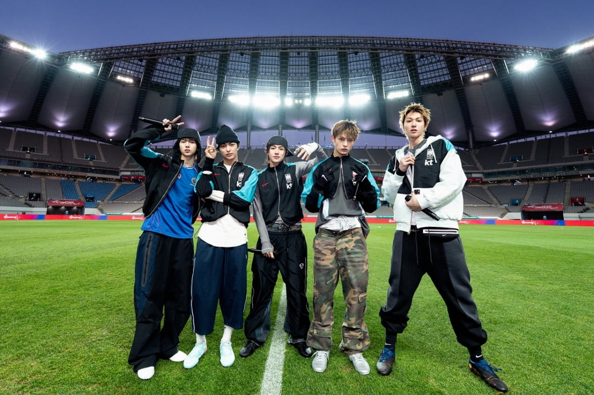 CORTIS Shines at South Korea's National Soccer Team Halftime Show