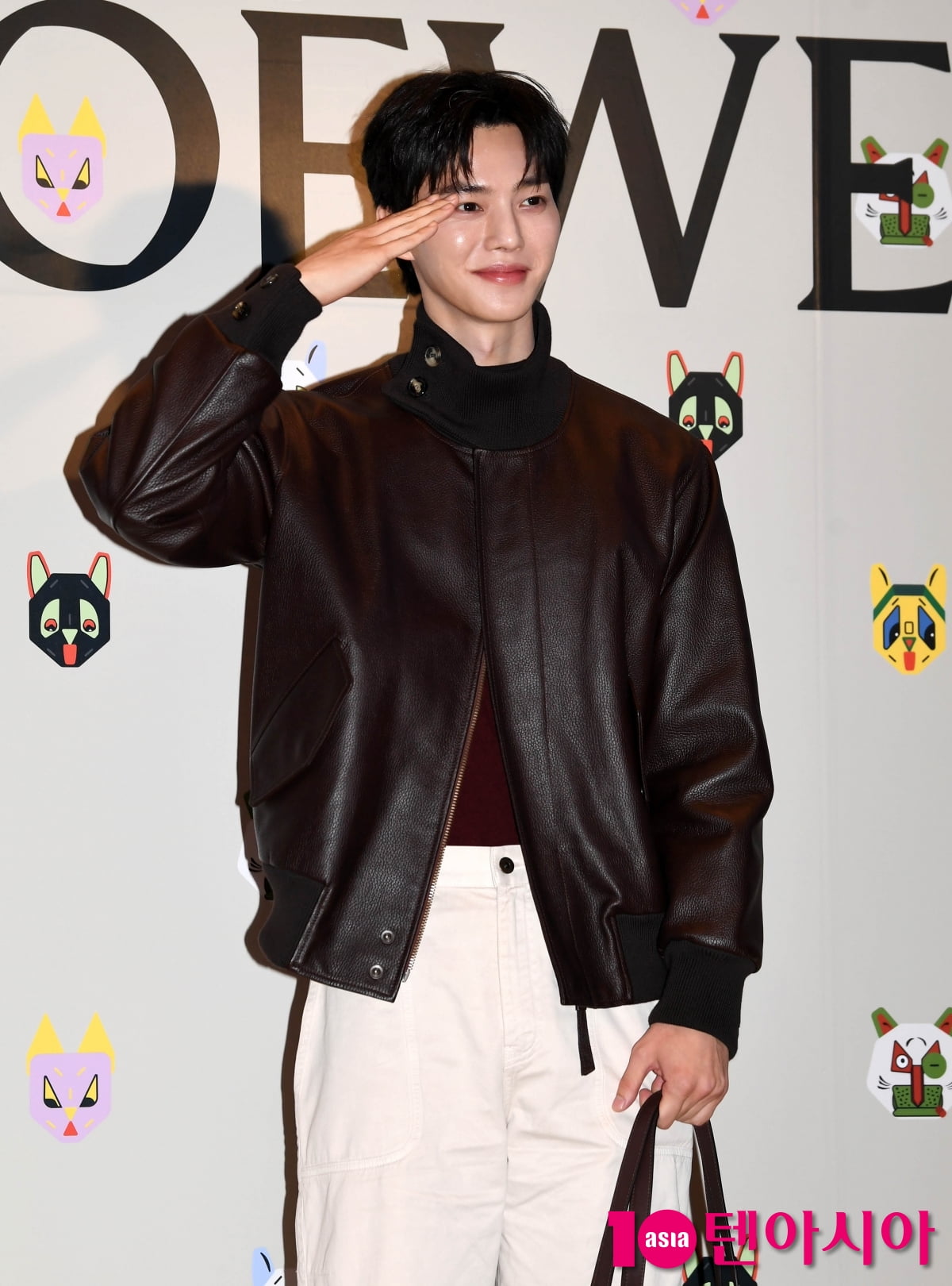 Actor Song Kang Attends LOEWE's 'The Electrical Life of Louis Wain' Screening Event in Seoul