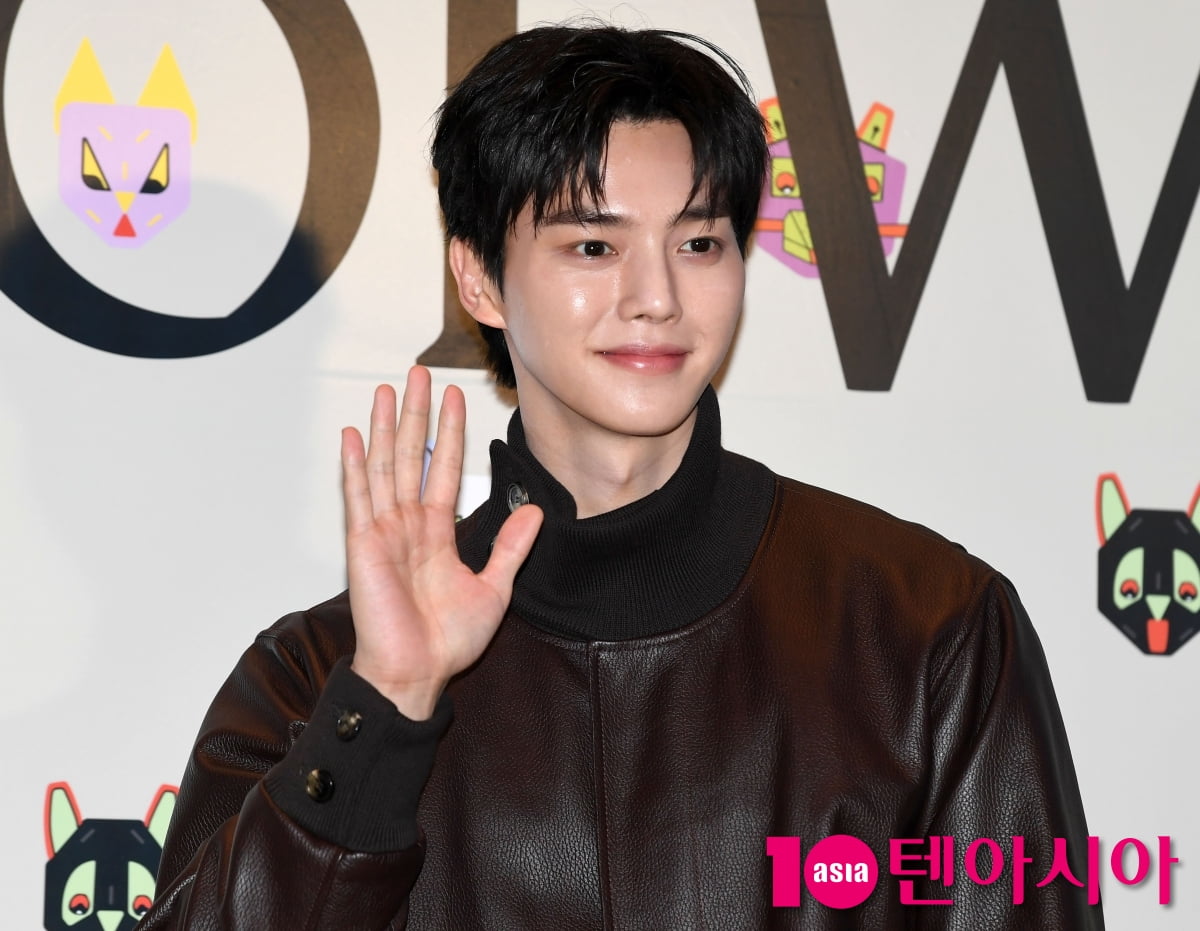 Song Kang Attends LOEWE's 'The Electrical Life of Louis Wain' Screening Event in Seoul
