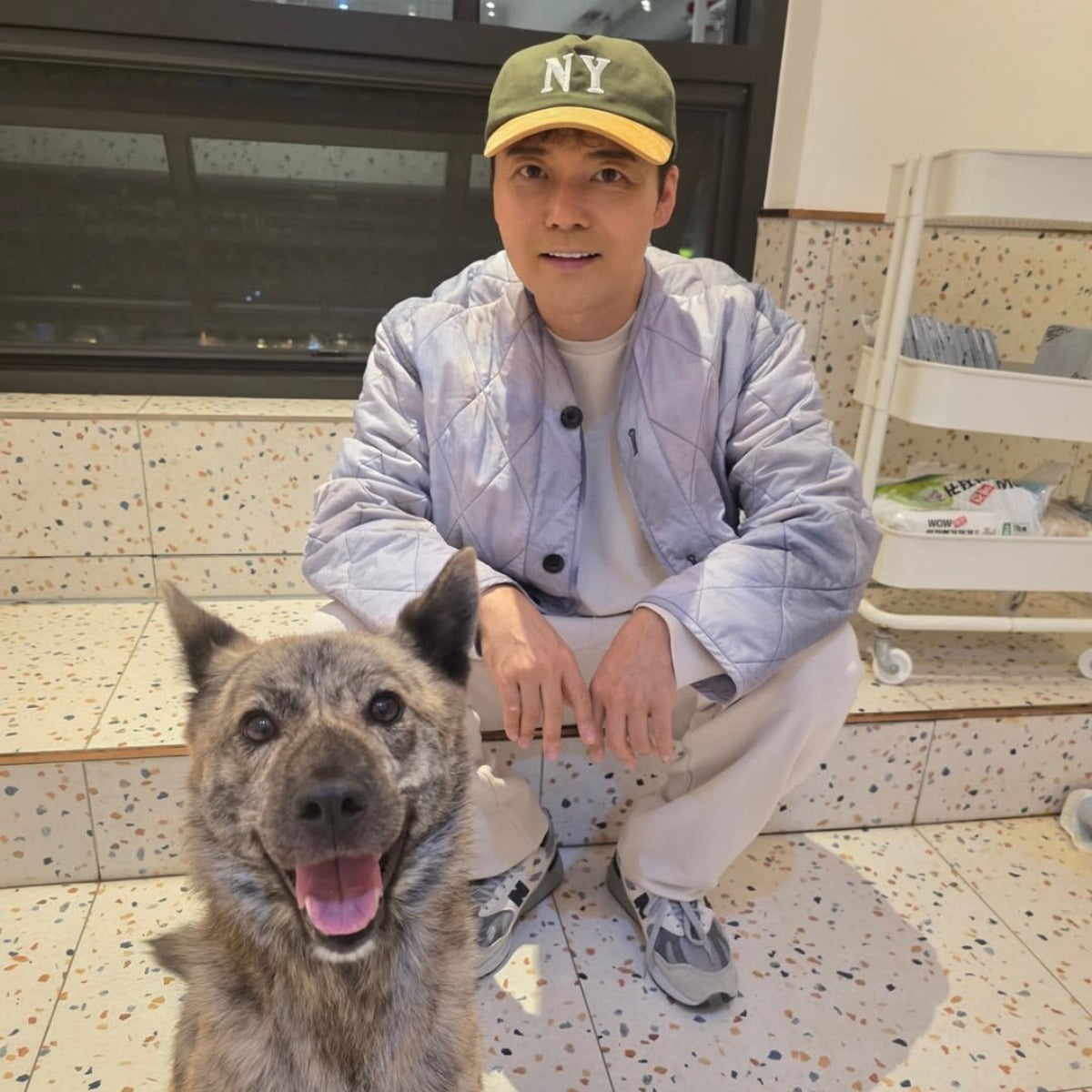 Jeon Hyun-moo Shares Heartwarming Photo with Park Na-rae's Dog Bokdori