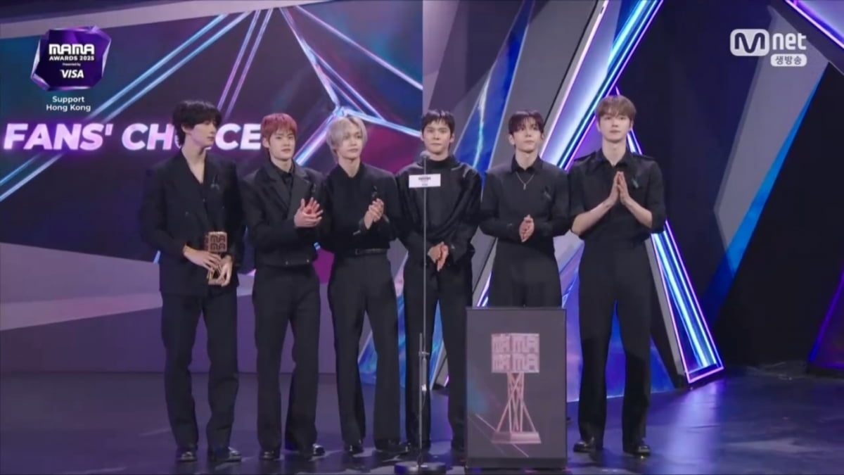 エンハイプンとライズ、2025 MAMAアワードで「ファンズチョイス」受賞