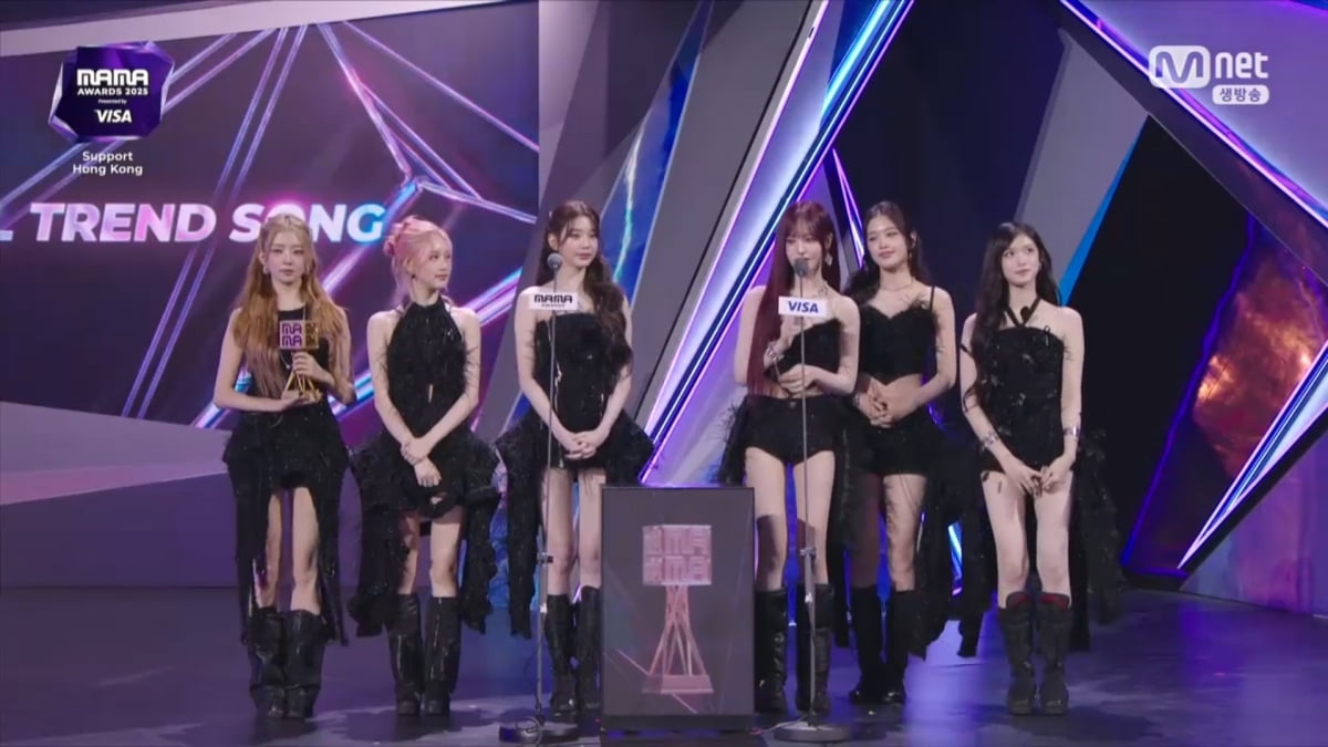 アイヴ、ミニ3集『レベルハート』で「グローバルトレンドソング」受賞