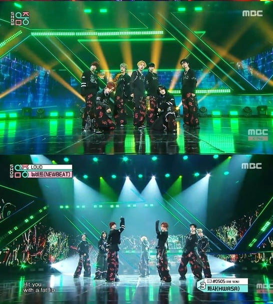 ニュービート、MBC『ショー！音楽中心』で圧倒的パフォーマンスを披露