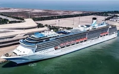 中크루즈선, '여행 자제령'에 日오키나와 하선 계획 취소