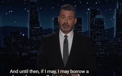 지미 키멀, '방송퇴출' 압박 트럼프에 "조용히해, 돼지야" 응수