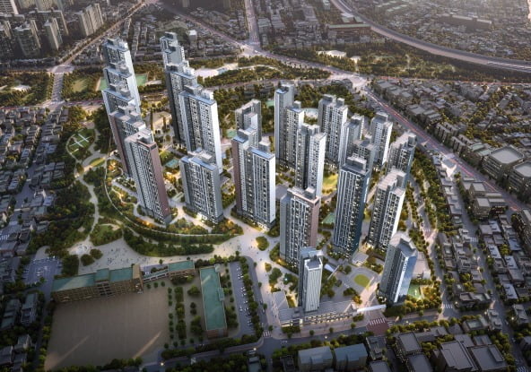 인천 남동구 간석동 ‘포레나더샵 인천시청역’ 조감도. 리얼투데이 제공