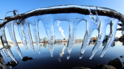 [포토] 한강이 꽁꽁