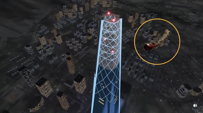 "산타 할아버지 어디쯤 왔나?"…올해 성탄절도 썰매 동선 추적 공개