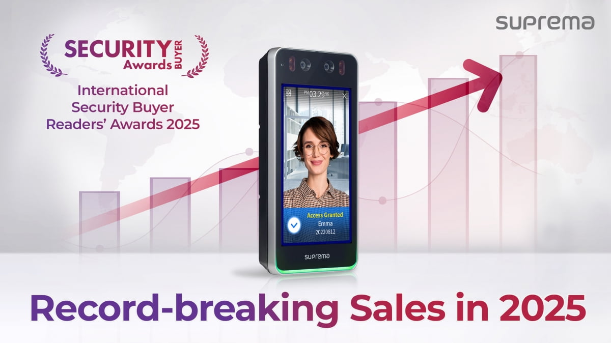 슈프리마 '바이오스테이션 3', 올해 역대 최고 판매 기록 전망