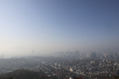 전국 대부분 미세먼지 '나쁨'