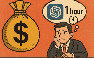 수백조 태웠는데 고작 '하루 1시간' 단축?…커지는 AI 거품론