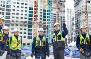 현대건설, 동절기 건설현장 안전 캠페인