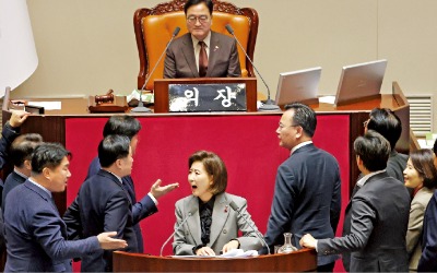 정기국회 마지막 날까지…'아수라장' 국회
